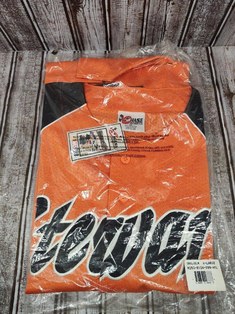 Chase Authentics Tony Stewart Men's XL Nascar Jersey Baseball Home Depot NWT - Picture 3 of 7